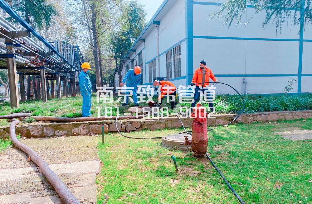 360高淳石化工厂管道清洗